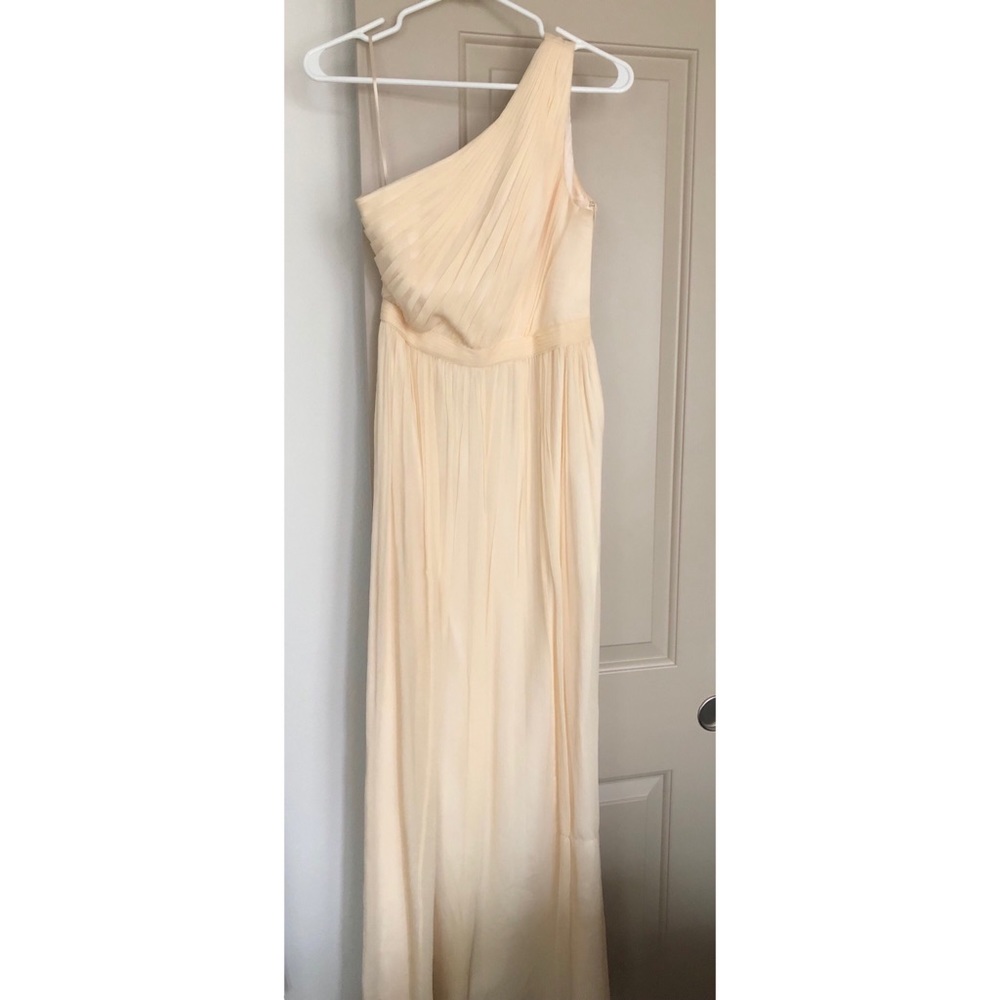 JCrew champagne bridesmaid dress